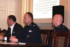 Komendant Powiatowy Policji w Lipnie, pełniący obowiązki Zastępcy Naczelnika WPiRD, Burmistrz Miasta Lipna
