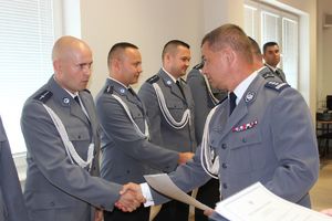 wręczanie aktów mianowania przez Komendanta Wojewódzkiego Policji